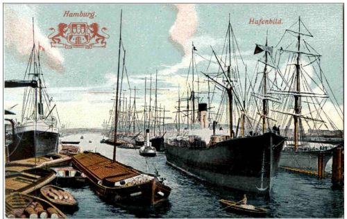 Hamburg - Hafenbild
