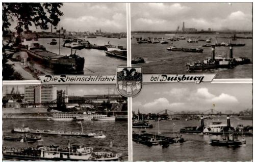 Duisburg - Rheinschifffahrt