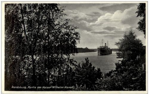 Rendsburg - Partie am Kaiser Wilhelm Kanal