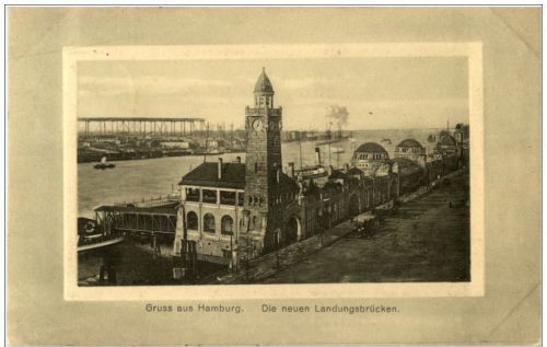 Gruss aus Hamburg - Landungsbrücken