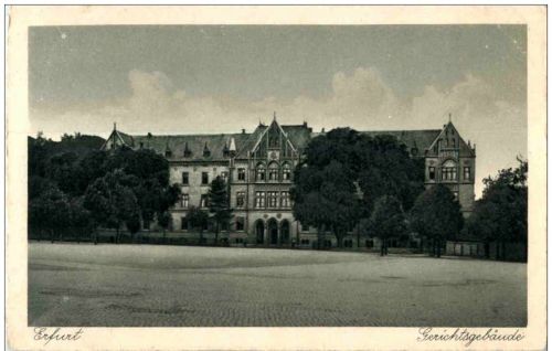Erfurt -Gerichtsgebäude