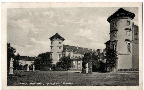Rheinsberg - Schloss und Theater