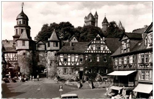 Braunfels a d Lahn - Marktplatz