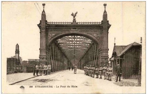 Strasbourg - Le Pont du Rhin