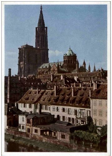 Strassburg - Blick auf das Münster