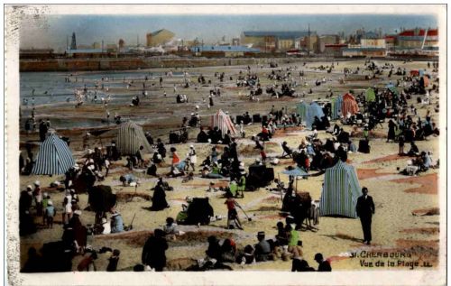 Cherbourg - Vue de la Plage
