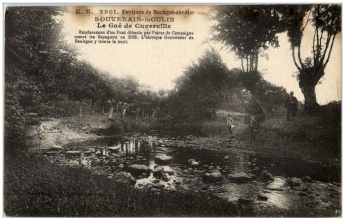Environs de Boulogne sur Mer - Souverain Moulin - Le Gue de Cuverville