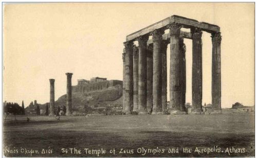 Athenes - Temple of Zeus