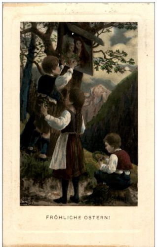 Fröhliche Ostern - Kinder