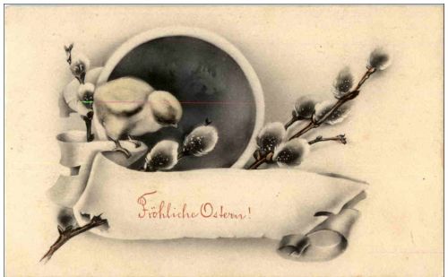 Fröhliche Ostern - Kücken