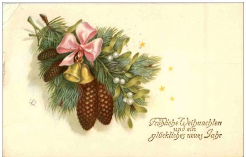 Weihnachten- Alliierte Zensur stempel