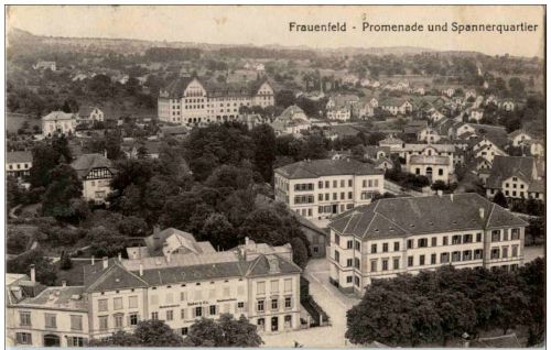 Frauenfeld - Promenade und SPannerquartier