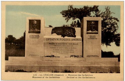 La Chalade - Monument des Garibaldiens