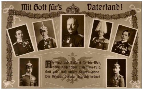 Mitt Gott fürs Vaterland - Kaiser Wilhelm II