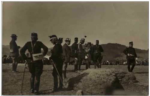 Deutsch Schweizer Manöver 1912 Kaiser Wilhelm II