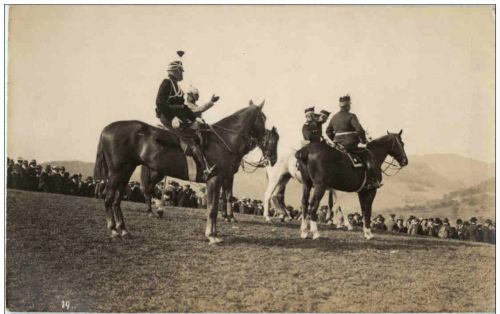 Deutsch Schweizer Manöver 1912 Kaiser Wilhelm II