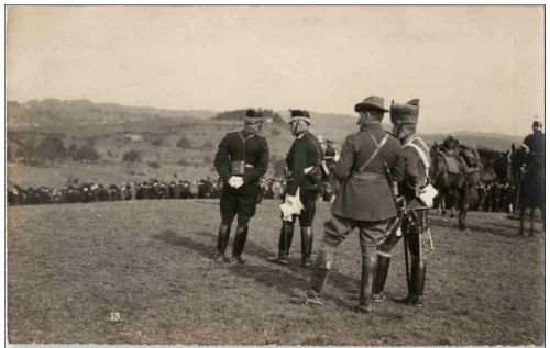 Deutsch Schweizer Manöver 1912 Kaiser Wilhelm II