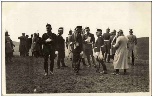 Deutsch Schweizer Manöver 1912 Kaiser Wilhelm II