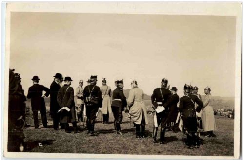 Deutsch Schweizer Manöver 1912 Kaiser Wilhelm II