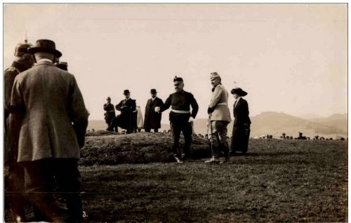Deutsch Schweizer Manöver 1912 Kaiser Wilhelm II