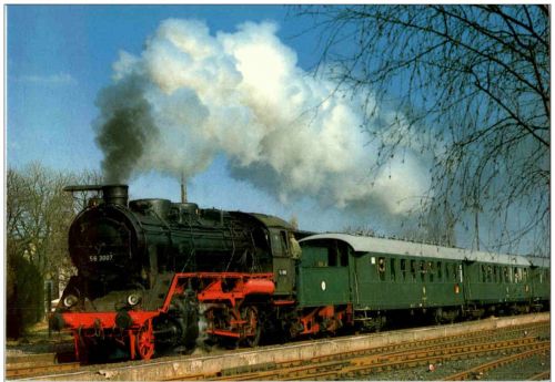 Güterzug Lokomotive 56 3007