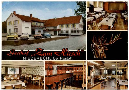 Niederbühl bei Raststatt - GAsthof Zum Hirsch