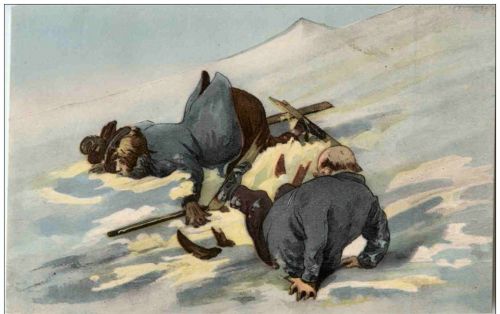 Skifahren - Humor
