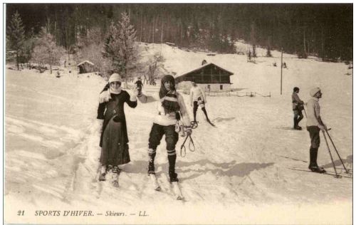 Skifahren Skieurs