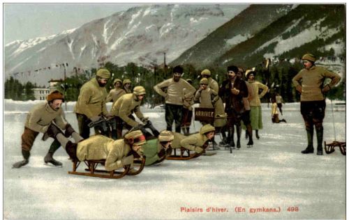 Plaisirs d hiver - En gymkana