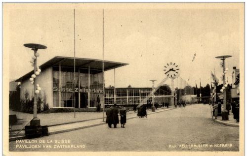 Bruxelles - Exposition 1935 - PAvillon dela Suisse