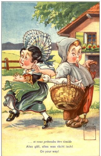 Schwyz- Trachten - Minouvis