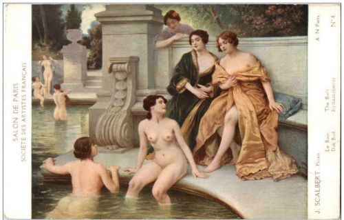 Salon de Paris - J. Scalbert - Erotik nude