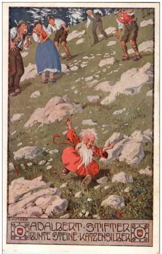 E. Kutzer - Adalbert Stifter - Ostmark, Bund deutscher Österreicher - Zwerg Dwarf