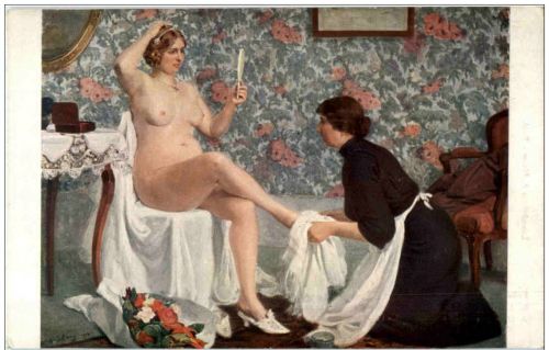 Salon de Paris - E. Selmy - Erotik Nackt