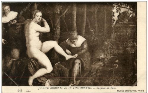 Jacopo Robusti - Erotik Nackt