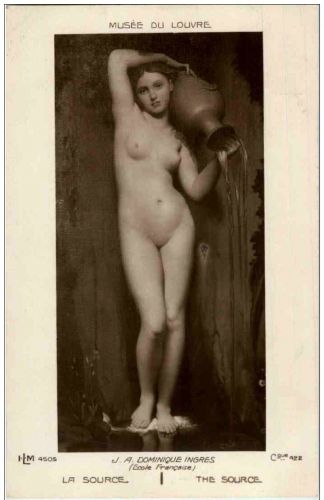 J.A. Dominique Ingres- Erotik Nackt