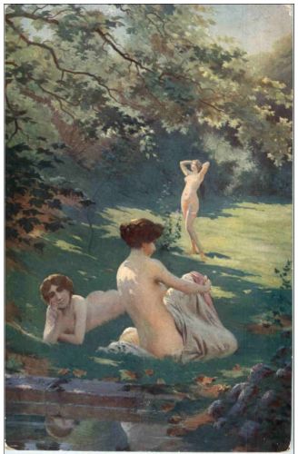 Salon de Paris - A. Thivet - Erotik Nackt