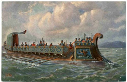 Chr. Rave - Römische Kriegsgaleere