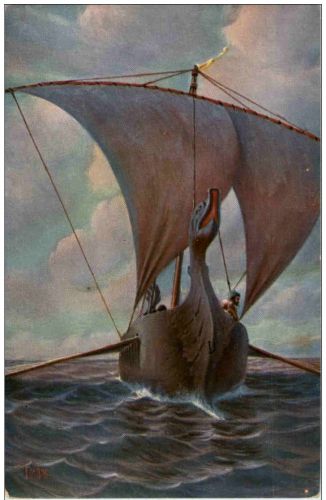 Chr. Rave - Altes Segelschiff