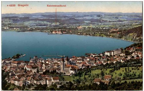 Bregenz - Blick nach Lindau