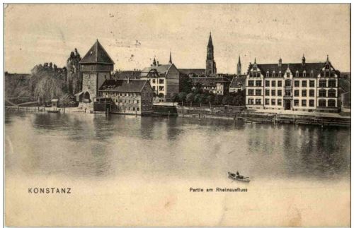 Konstanz - Partie am Rheinausfluss