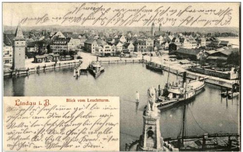 Lindau - Blick vom Leuchtturm