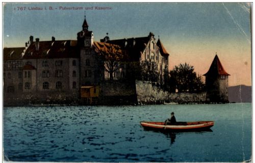 Lindau im Bodensee Pulverturm und Kaserne