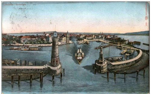 Lindau im Bodensee - Hafeneinfahrt