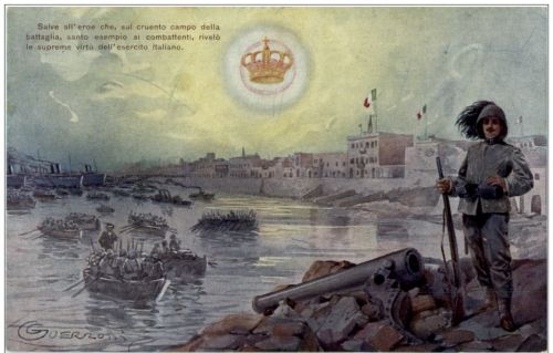 Italia Künstlerkarte Guerroni