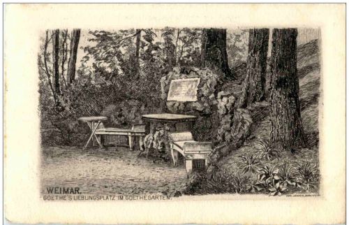 Weimar - Goethes Lieblingsplatz
