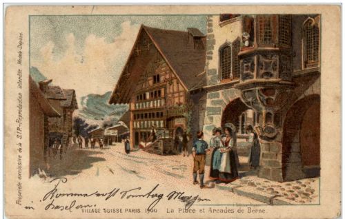 Exposition Paris - Village Suisse