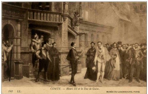 Comte - Henri III et le Duc de Guise