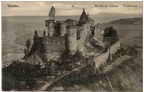 Vianden - Ruines du Chateau