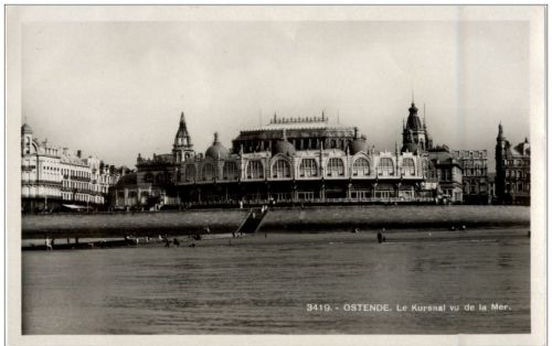 Ostende - Le Kursaal vu de la Mer
